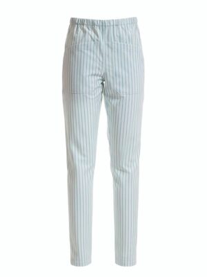 Pantalone unisex rigato per settore ospedaliero