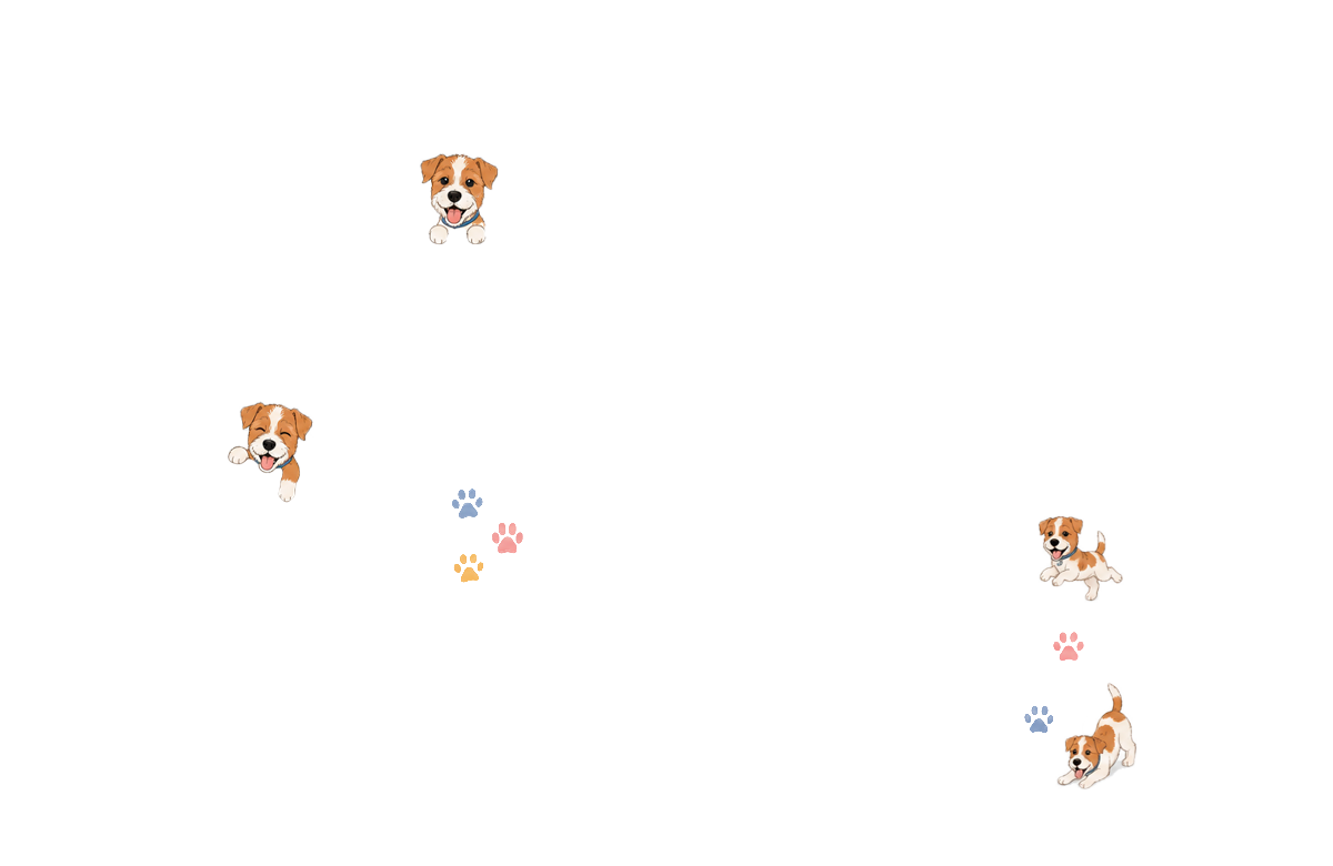 Grafica personalizzabile camici pediatra cagnolini
