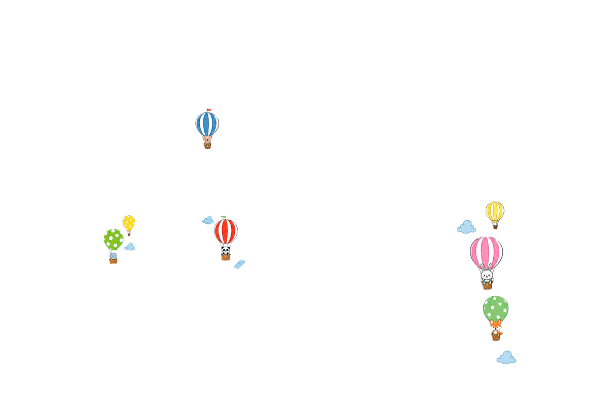 Grafica personalizzabile camici pediatra mongolfiere